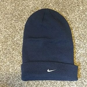 Navy nike beanie